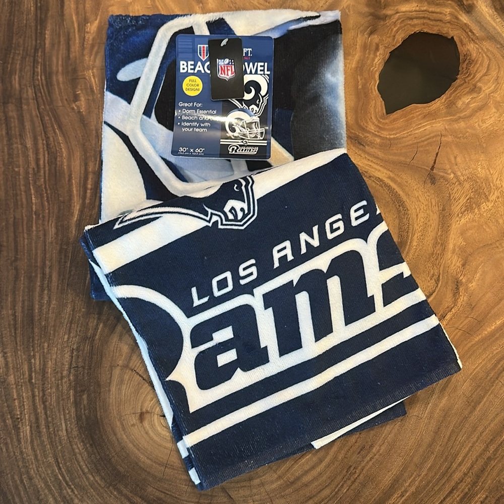 Wincraft Los Angeles Rams Beach Towel